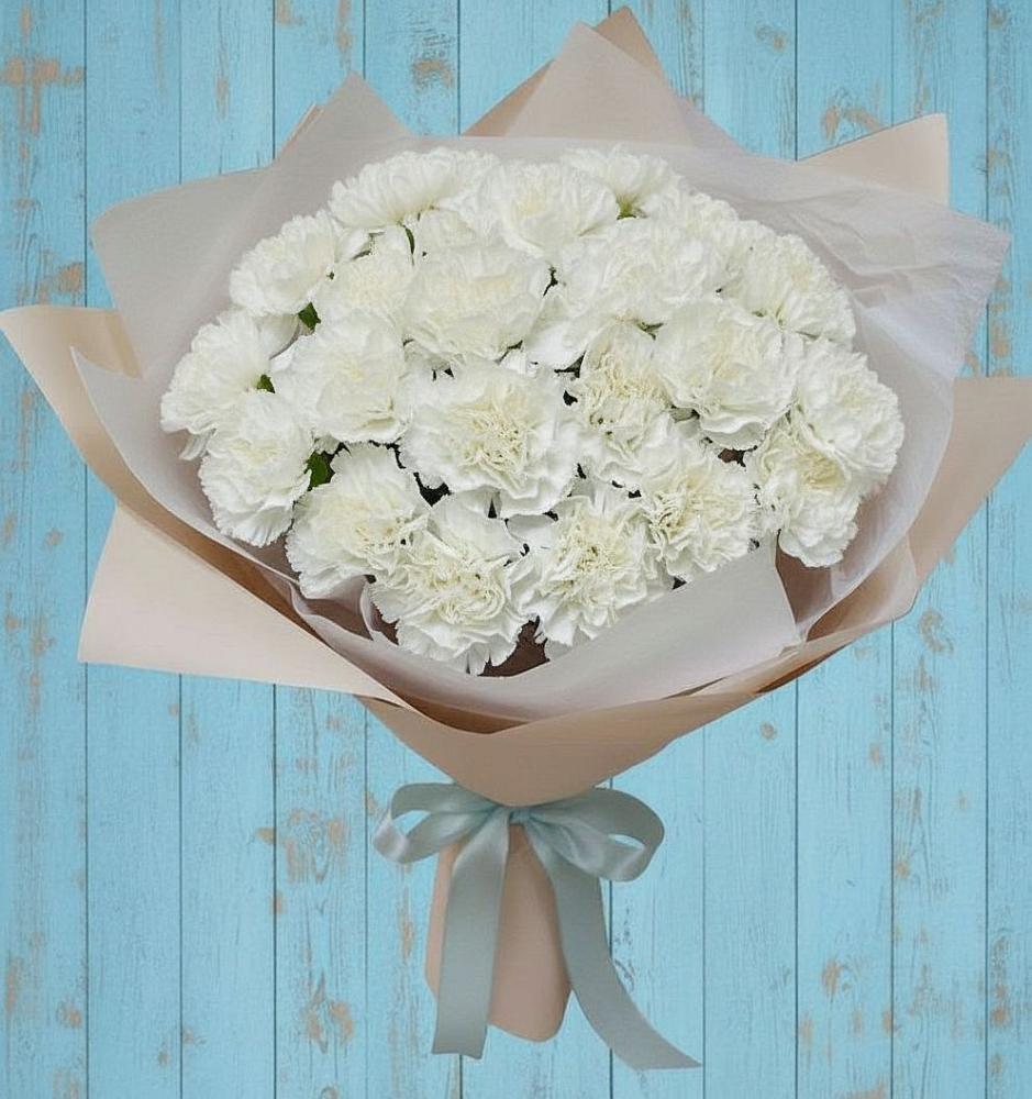 Букет цветов из: Гвоздики в Алнаши