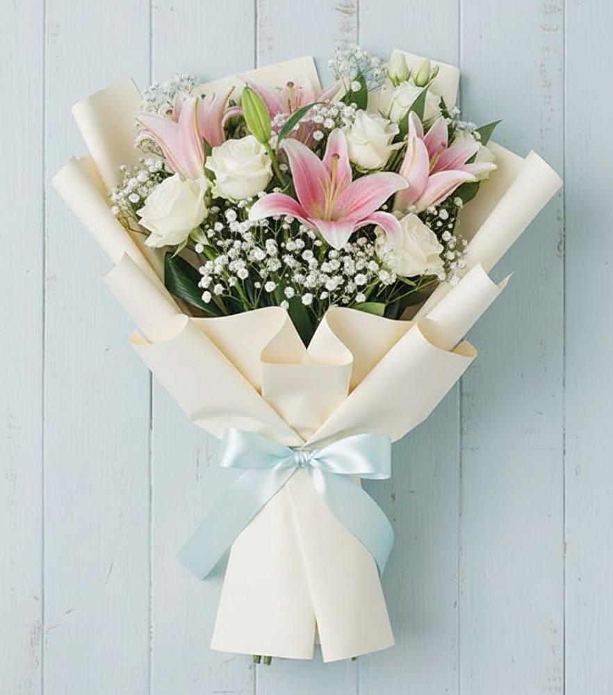 Букет цветов из: Лилии в Алнаши