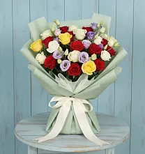 Букет цветов из:  Розы в Алнаши