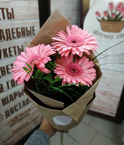 Букет цветов из: Герберы в Алнаши