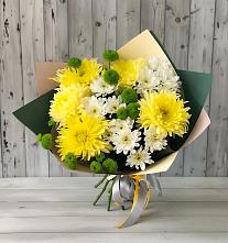 Букет цветов из:  Хризантемы #REPLACE_PRED# Алнаши