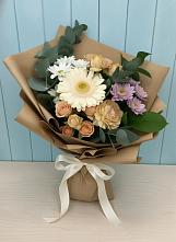 Букет цветов из:  Герберы и Хризантемы в Алнаши
