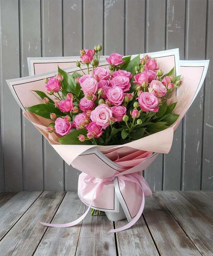 Букет Розовый кустик в Алнаши