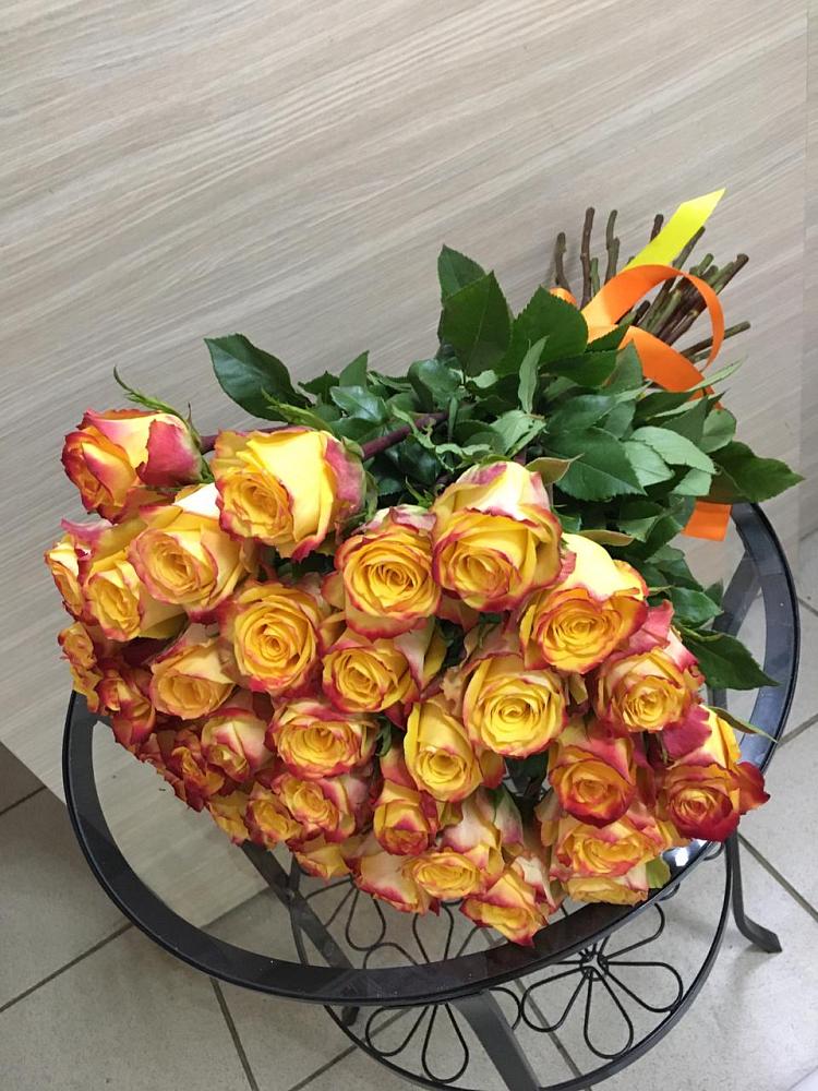 Букет Желтые розы в Алнаши