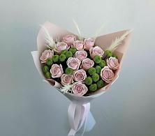 Букет цветов из:  Розы и Хризантемы #REPLACE_PRED# Алнаши