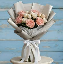 Букет цветов из:  Розы #REPLACE_PRED# Алнаши