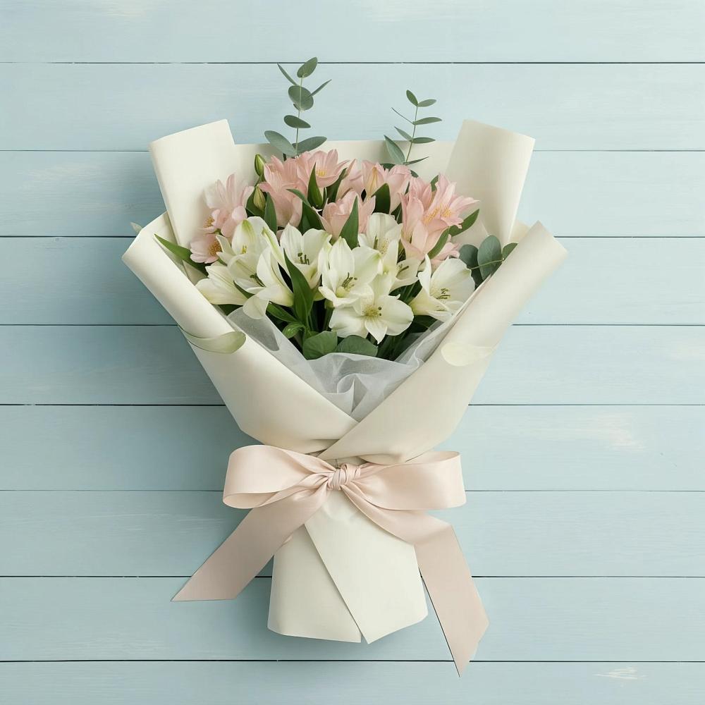 Букет цветов из: Альстромерии в Алнаши