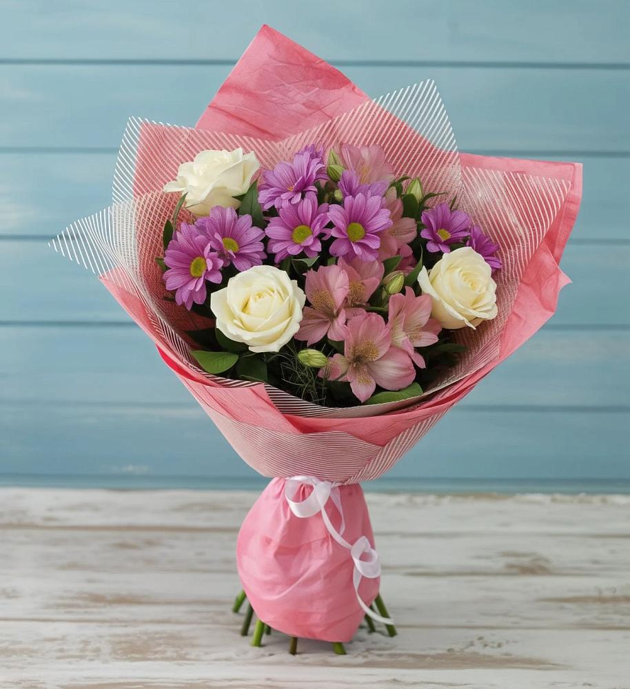 Букет цветов из: Герберы в Алнаши